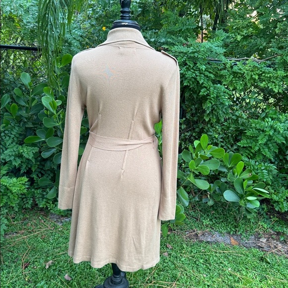 Cabi ‘French Trench’ sweater coat in Camel, size medium - Picture 5 of 8